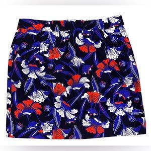 J Crew Mini Skirt with zipper in the back.